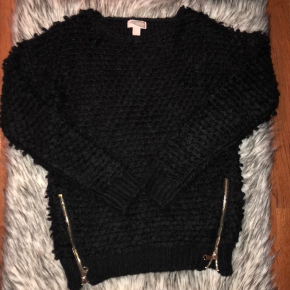 Forever 21 Sweaters - 🍬NWOT F21 oversized & slouchy sweater with zipper